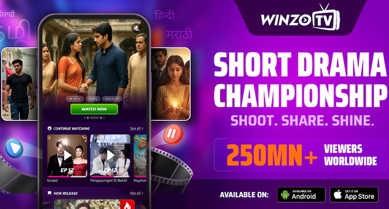 Winzo reinvents, rolls out  short drama championship