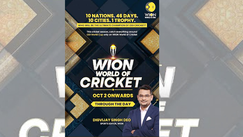 WION World of Cricket: Your ultimate ICC Cricket World Cup 2023 destination