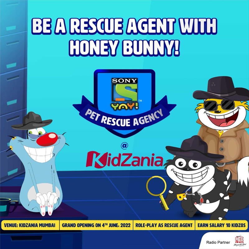 Sony YAY! partners with KidZania to begin pet rescue agency