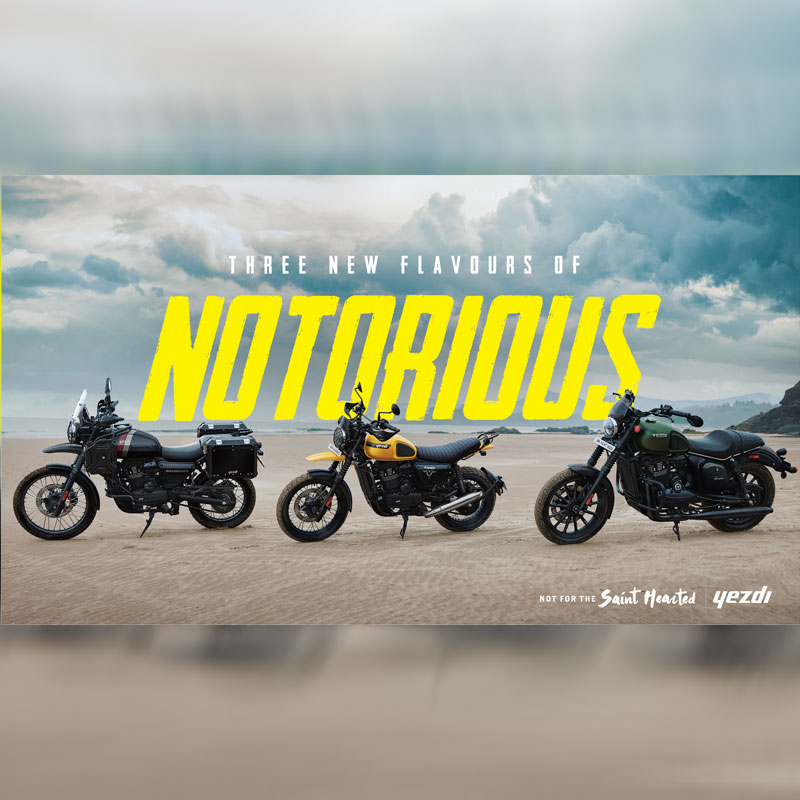 Yezdi makes a bold comeback with #NotForSaintHearted campaign