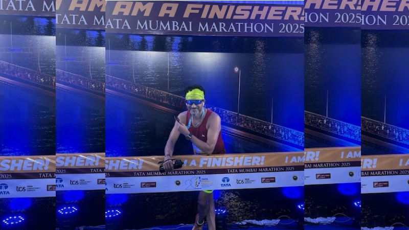 Media veteran Yesudas S Pillai and his personal  Tata Mumbai Marathon triumph