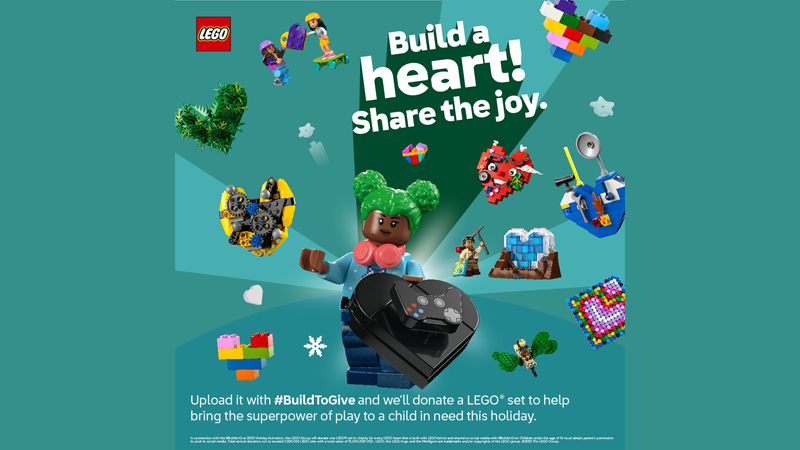 The LEGO® Group ignites the spirit of giving with #BuildtoGive campaign in India