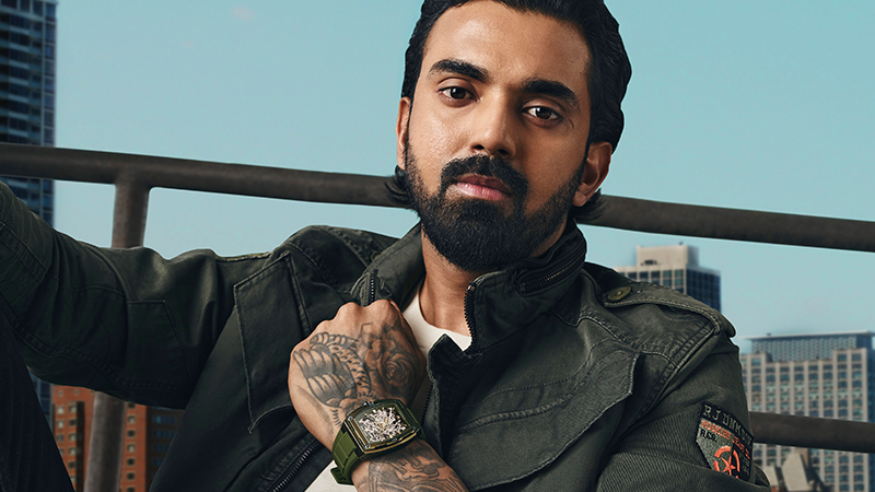 KL Rahul ticks all the bold boxes in Police’s new watch collection