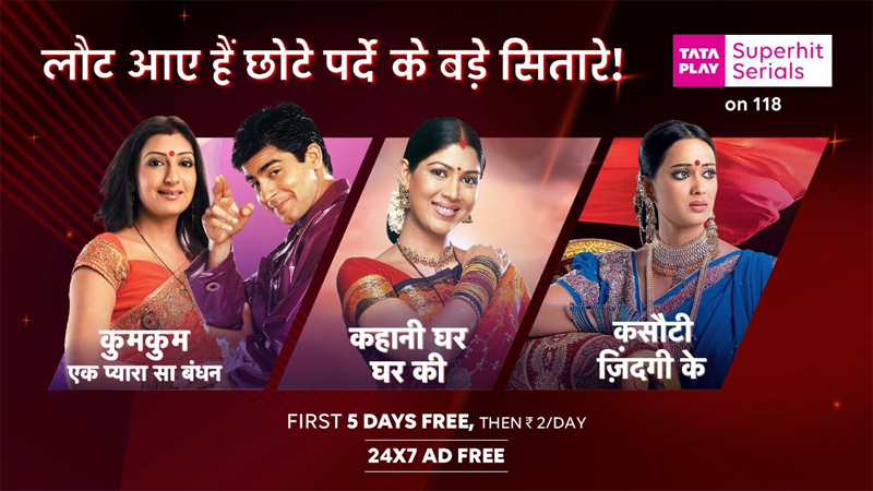 Tata Play brings Star Plus’ iconic serials