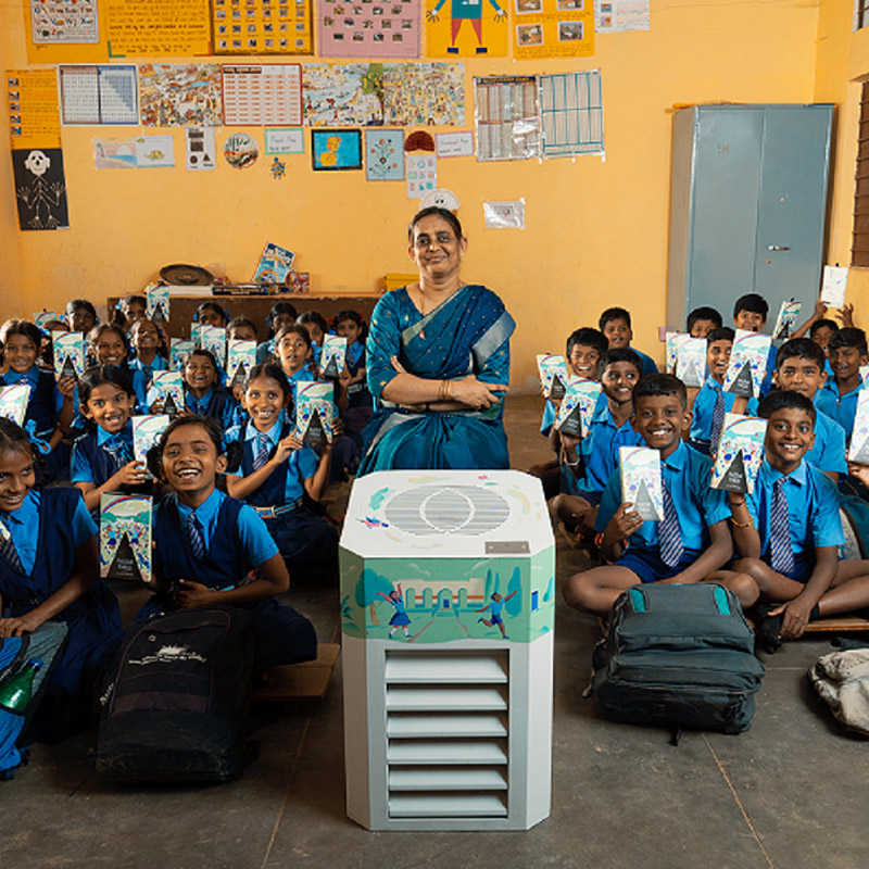 Otrivin’s new initiative turns air pollution into pencils