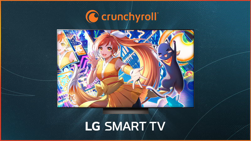 Crunchyroll launches on LG Smart TVs worldwide