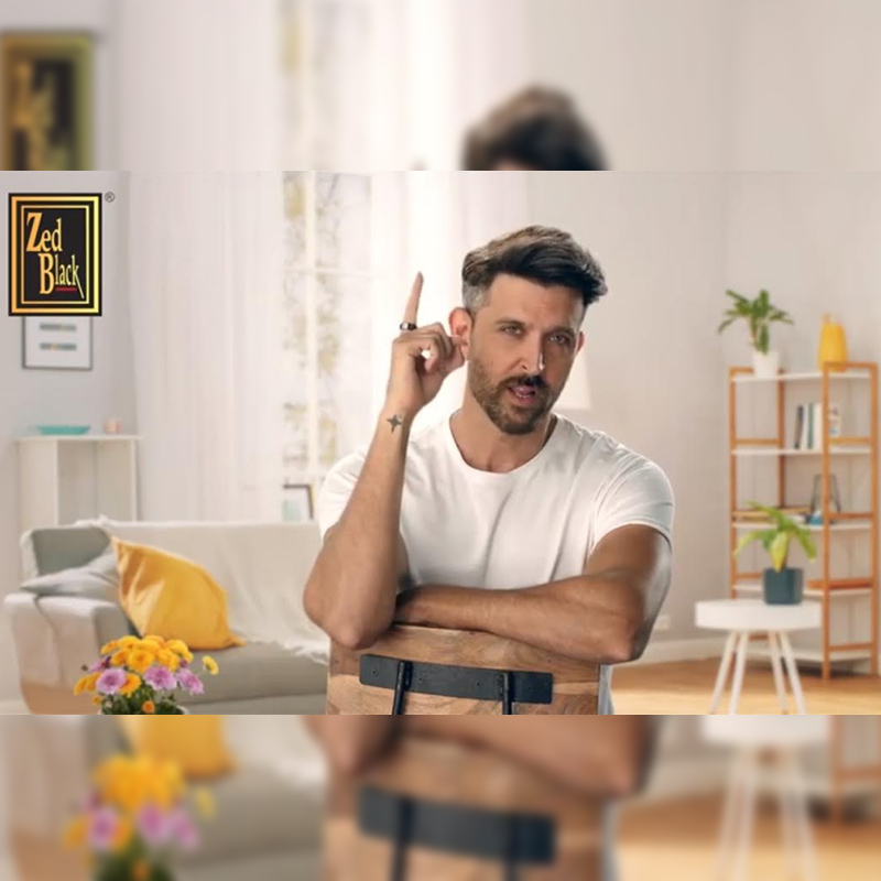 Hrithik Roshan says ‘Manthan Zaroori Hai’ in Zed Black’s new TVC