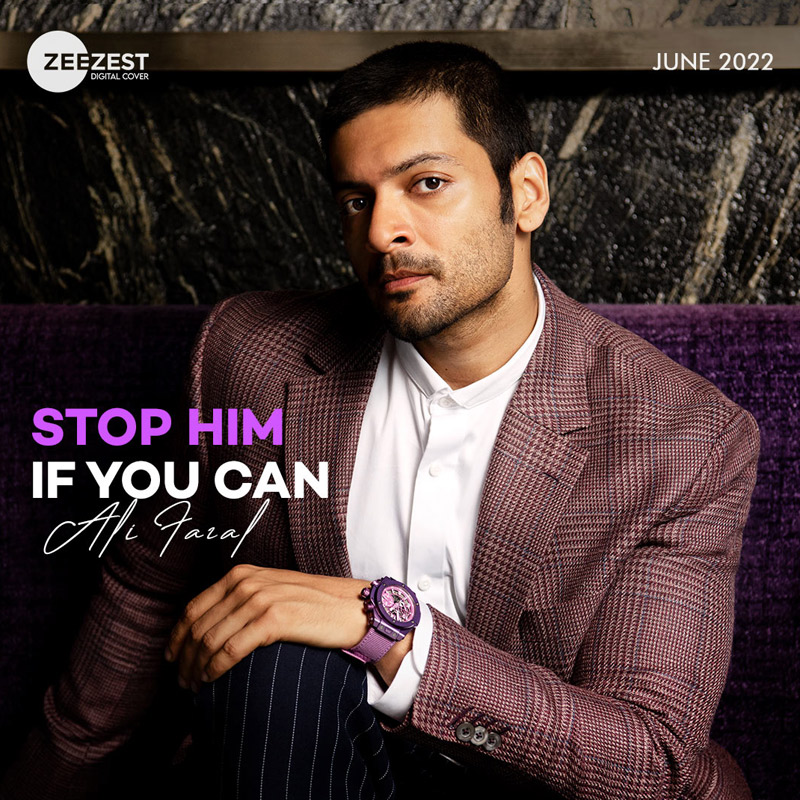 ZeeZest.com features Ali Fazal on the digital cover