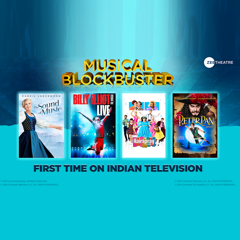 Zee Theatre expands its content slate with four musical blockbusters
