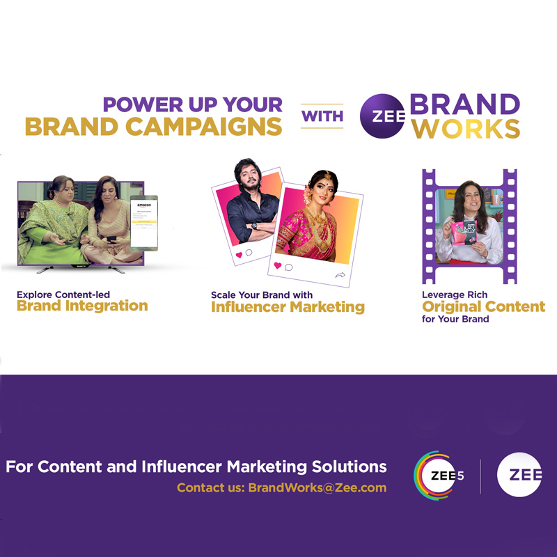Zeel to create cross-platform content solutions for brands with Zee Brand Works