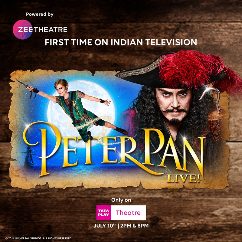 Zee Theatre brings the endless magic, innocence and wonder of ‘Peter Pan Live!’ to India