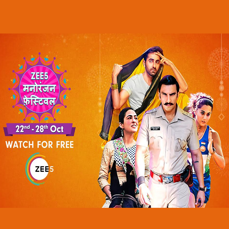 ZEE5 announces Manoranjan Festival 2022