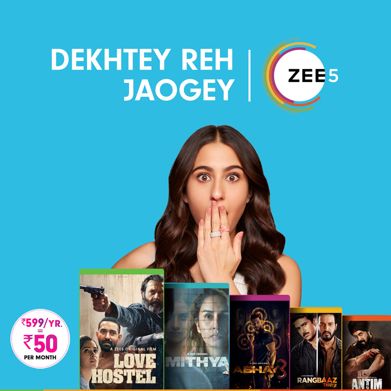 Zee5 highlights regional offerings in a new campaign