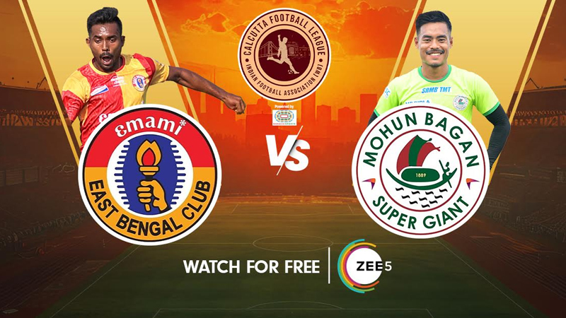 ZEE5 live streams Calcutta Football League matches