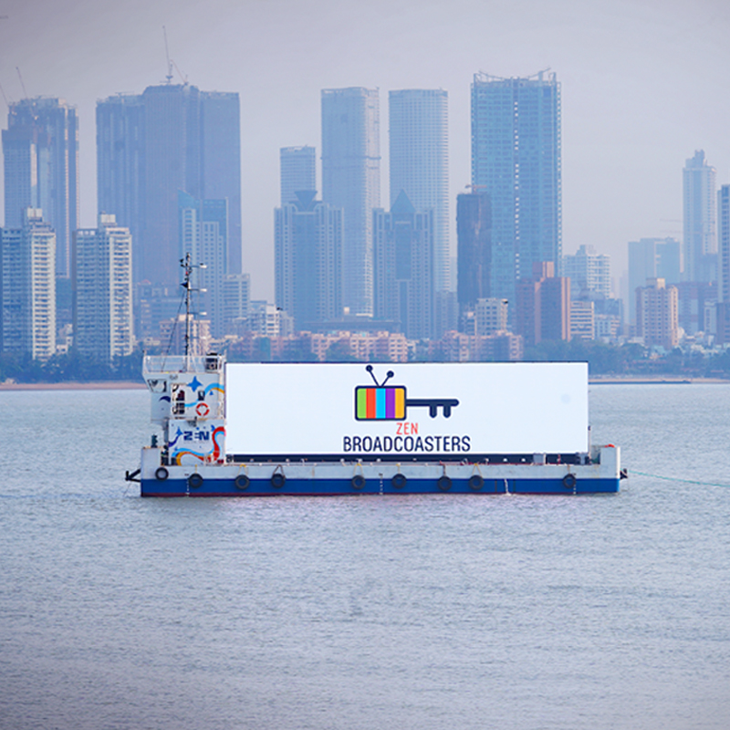 How Broadcoasters’ LED screens are lighting up the Mumbai coastline