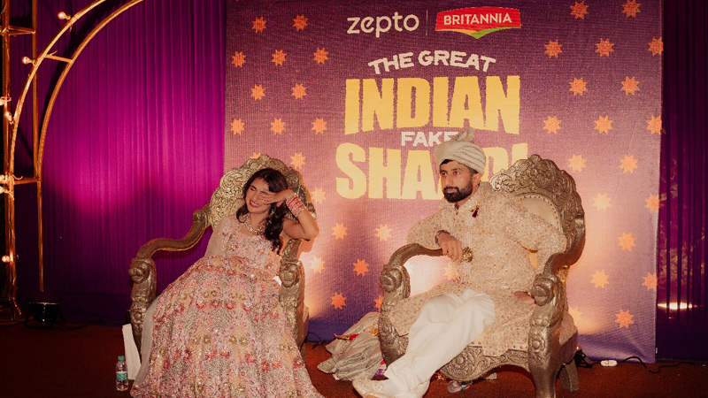 Zepto ties the knot with Britannia for a shaadi that wasn’t real
