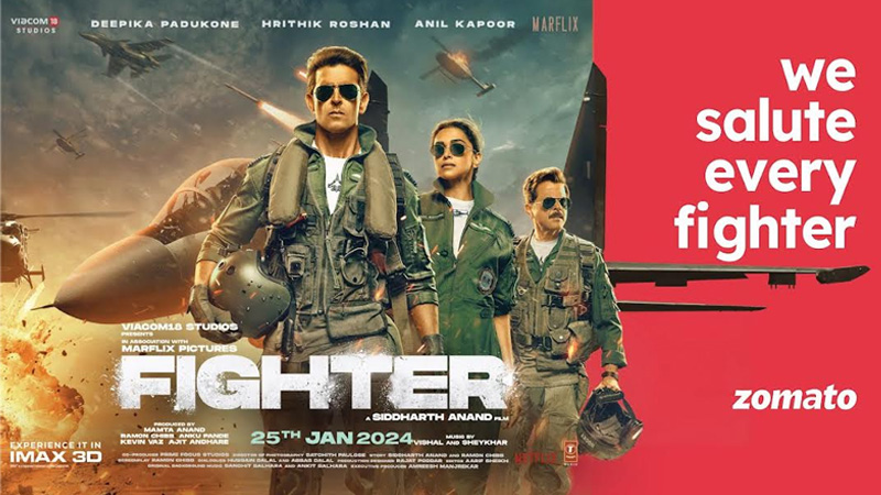 Zomato announces integration with the movie ‘Fighter’