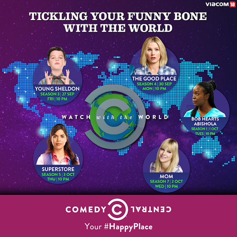 Get ready to ‘Watch With The World’ on Comedy Central