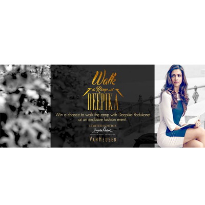 Walk the ramp with Deepika Padukone