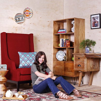 Kalki Koechlin styles and curates eclectic looks for FabFurnish.com