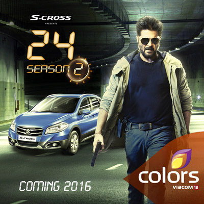 Colors ropes in Maruti Suzuki S-Cross as 24: Season 2 presenting sponsor