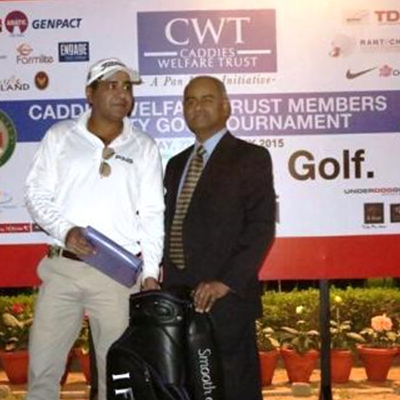 Caddies welfare trust charity golf tournament and charity gala dinner on 7th september, 2013