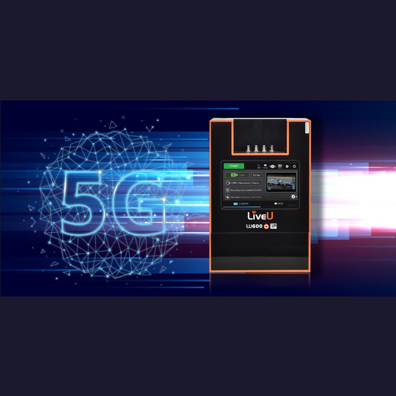 IBC2019: LiveU Unveils the First Integrated 5G Cellular Bonding Unit for Live Coverage