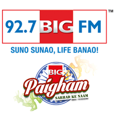 92.7 Big FM celebrates Independence Day at the Wagah Border with ‘BIG Paigham – Sarhad Ke Naam’