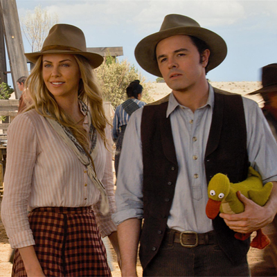 Seth MacFarlane and Charlize Theron learn ‘A Million Ways to Die in the West’