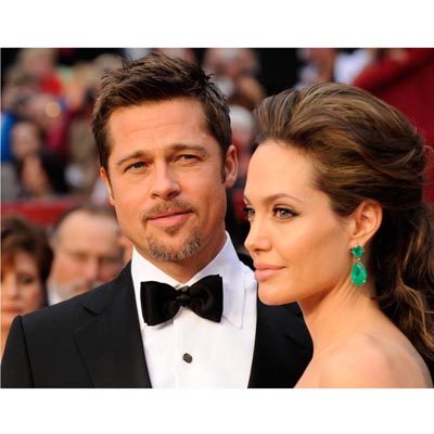 Angelina Jolie was married to Brad Pitt even before wedding in France
