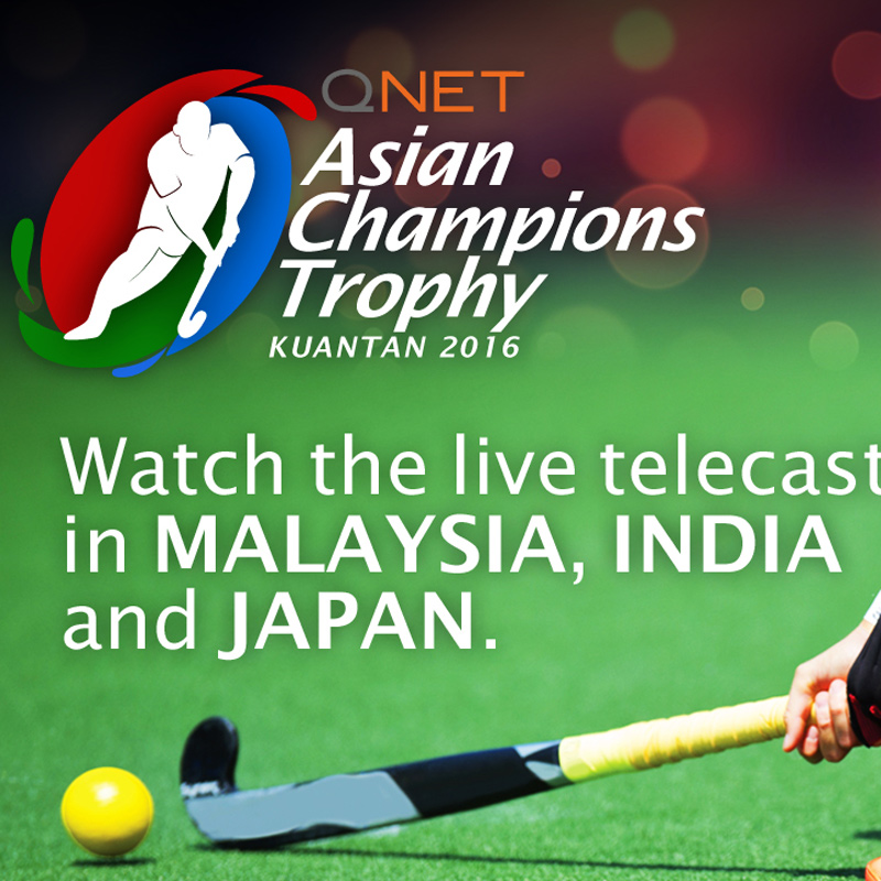 TVS Tyres  is co-presenter for Asian Champions Trophy 2016