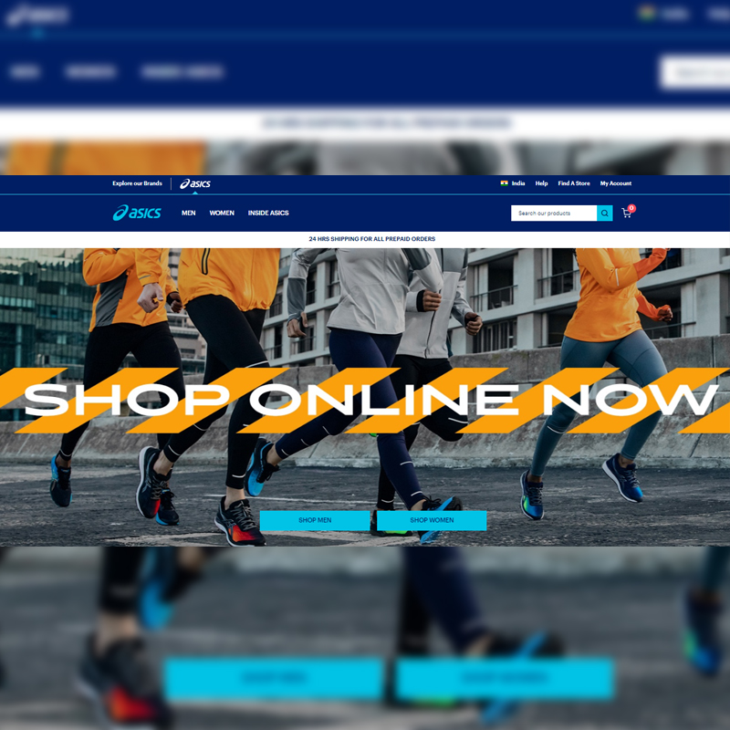 ASICS launches online marketplace in India