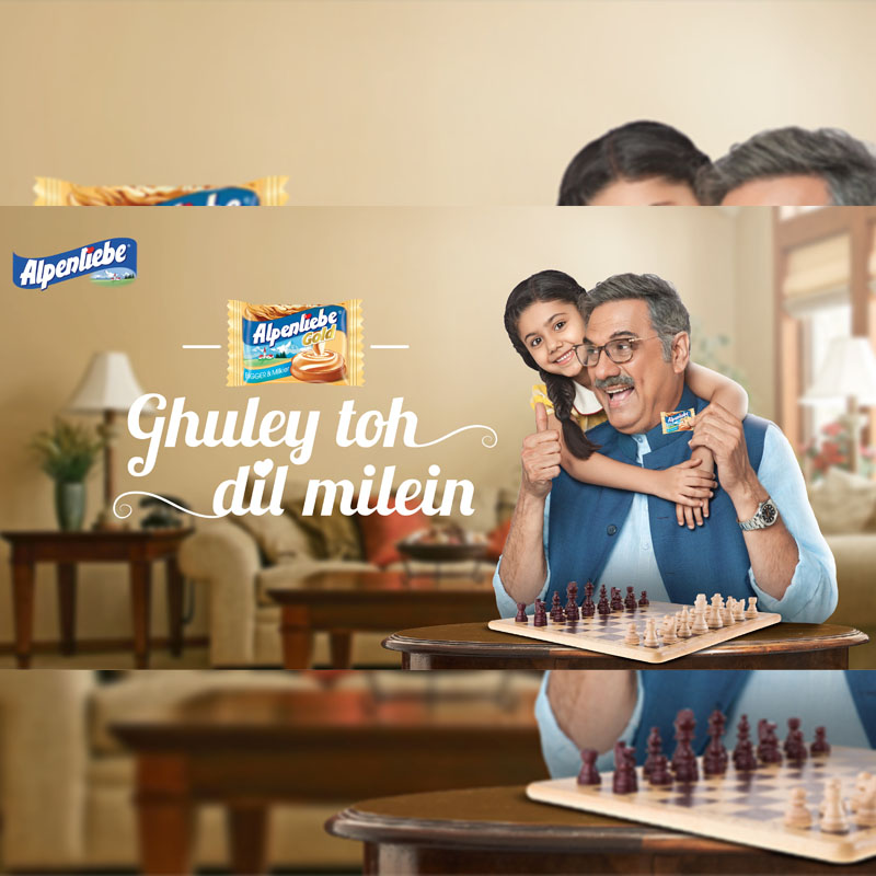 Alpenliebe bring family closer in new campaign