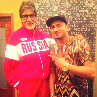Amitabh Bachchan and Honey Singh come together