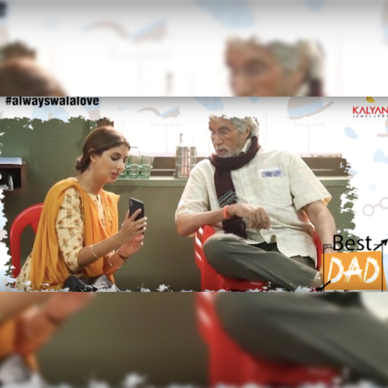 Kalyan Jewellers brings Amitabh & Shweta to celebrate Father’s day