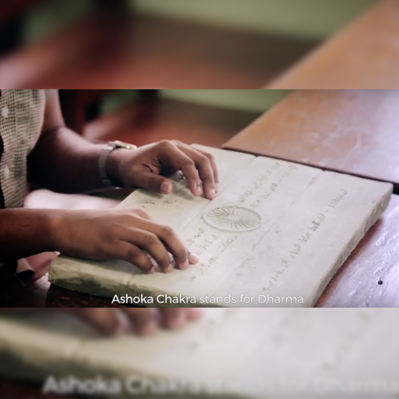 MP Birla Cement celebrated Independence Day with a flag without colours