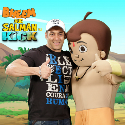 Salman Khan & Chhota Bheem ‘KICK’ it together for POGO