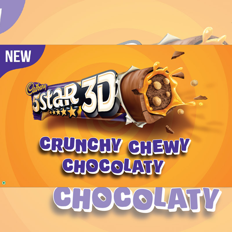 Mondelez launches 5Star 3D in India