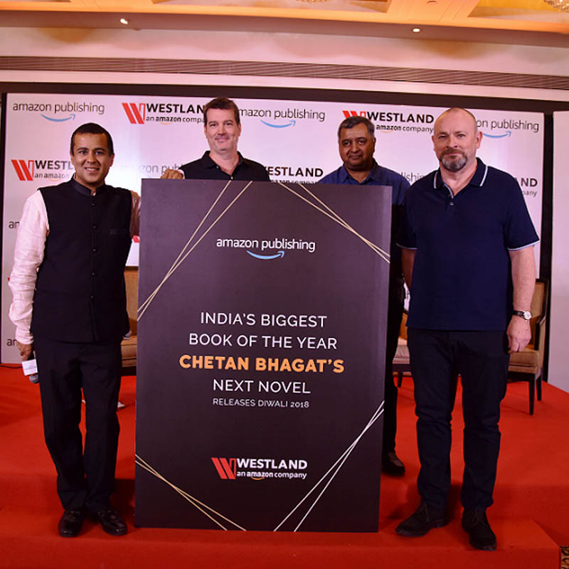 Amazon ties up with Chetan Bhagat for 6 books
