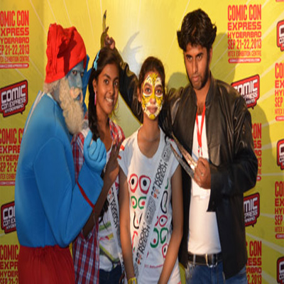 1st ever Comic Con Express Hyderabad was a huge hit amongst comics lovers!!!