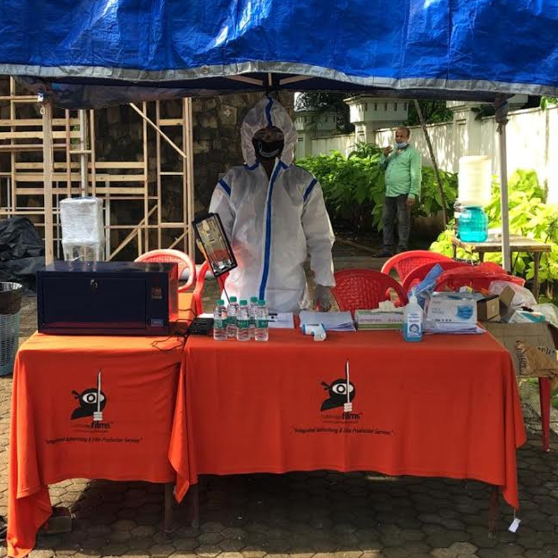 Ad commercial shooting resumes after Covid2019 lull