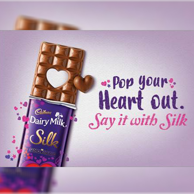 Dairy Milk innovates Silk for Valentine’s Day