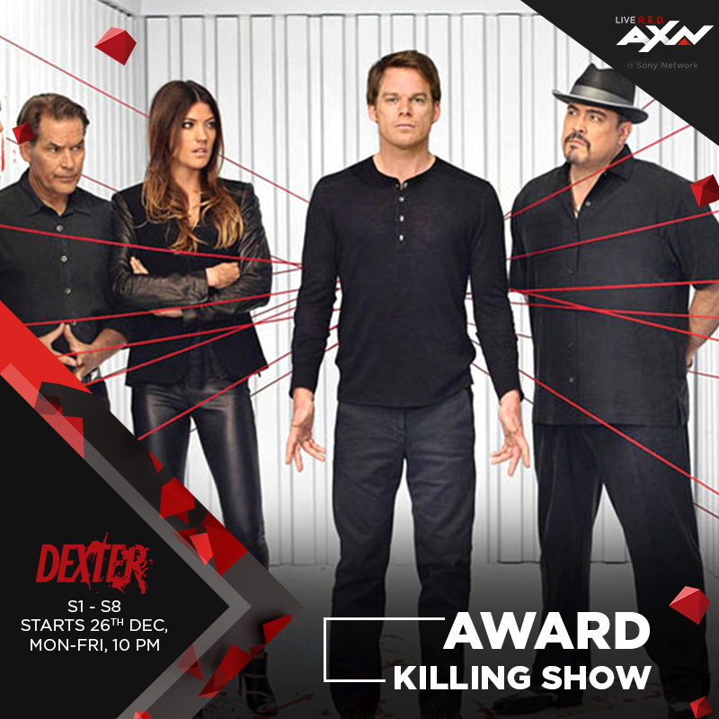 AXN India to take viewers on twisted criminal ride with all seasons of ‘Dexter’
