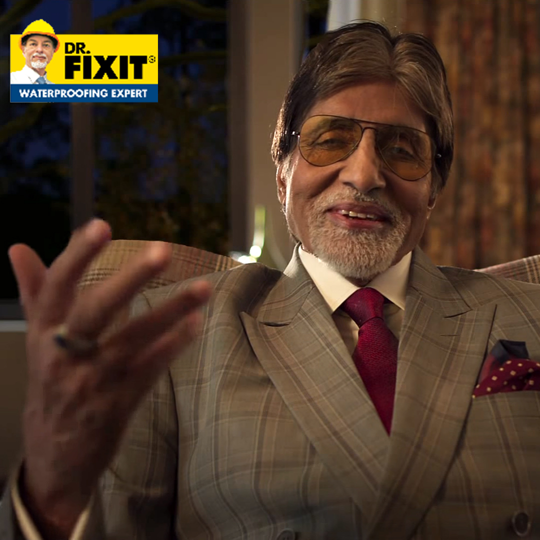 Amitabh Bachchan announced as the brand ambassador for Dr. Fixit
