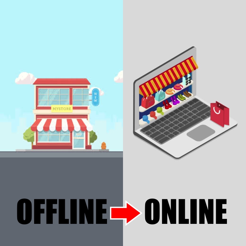 Going from clicks to bricks