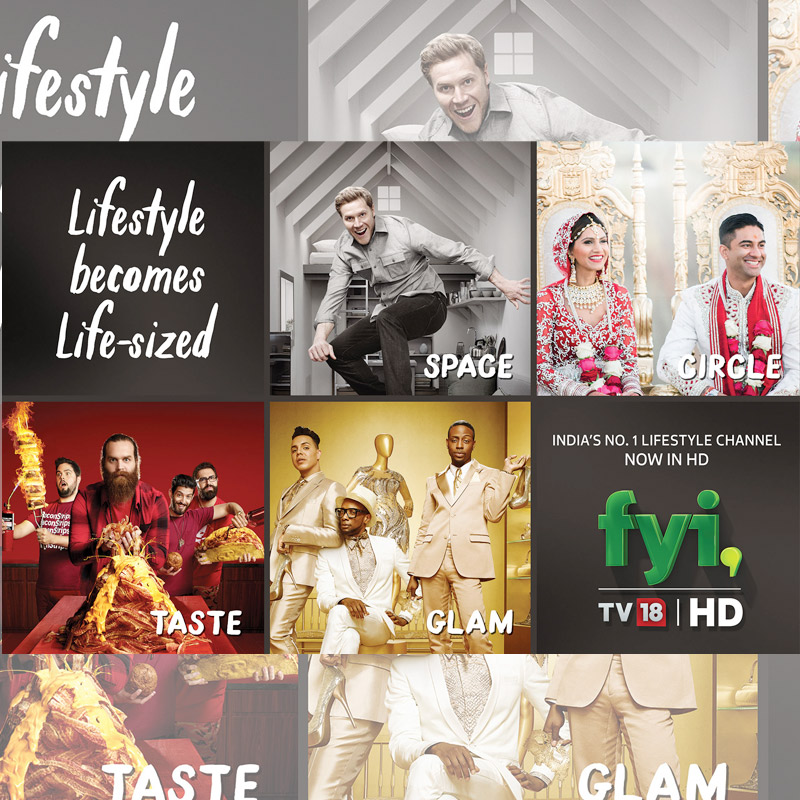 A+E Networks | TV18 launches FYI TV18 HD