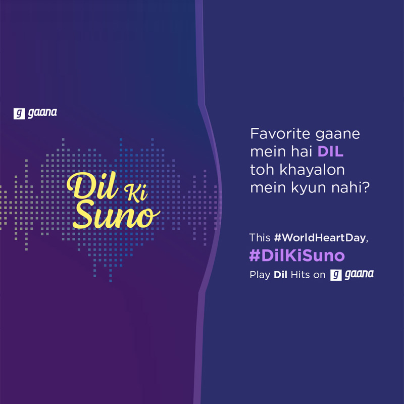 This World Heart Day, Gaana raises awareness about heart health with #DilKiSuno Playlist