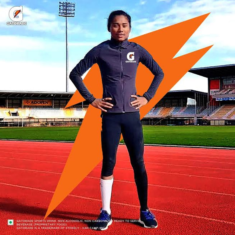 Gatorade India appoints Hima Das as brand ambassador