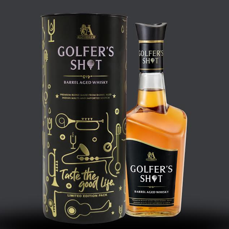 Alcobrew Distilleries launches limited edition pack of ‘Golfer Shot Whisky’