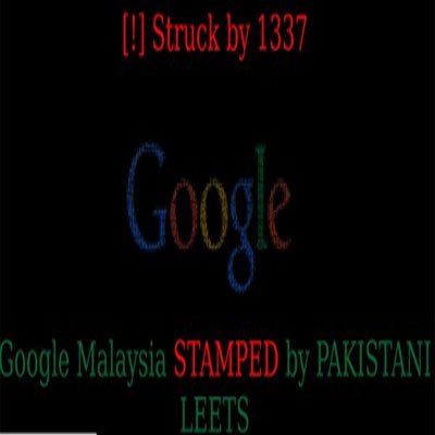 Google faces Pakistani hackers in Malaysia